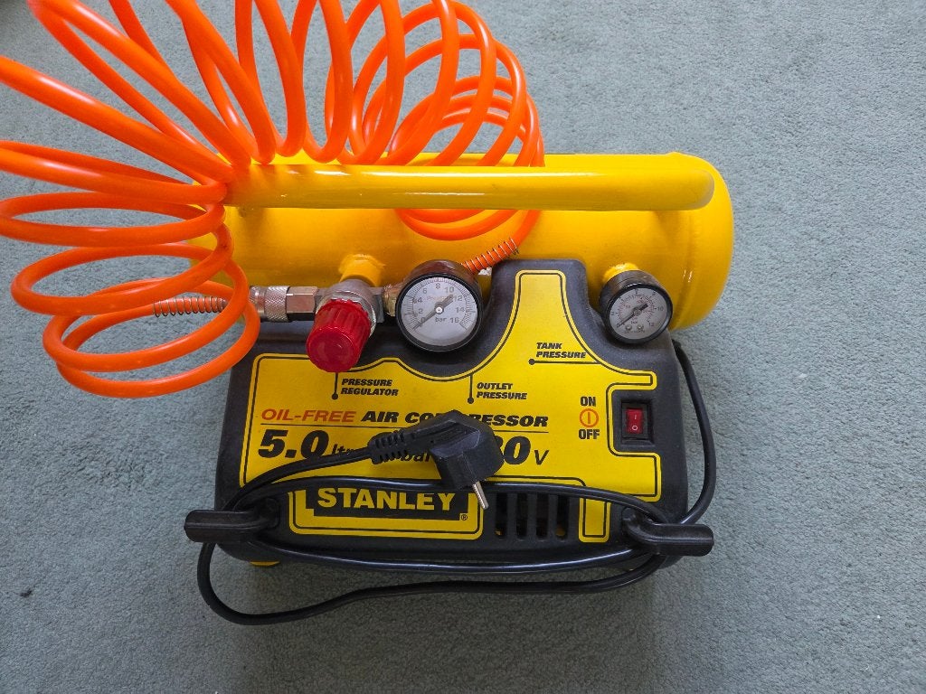 Stanley Compressor, Ophalen, Mobiel, Gebruikt, 6 tot 10 bar