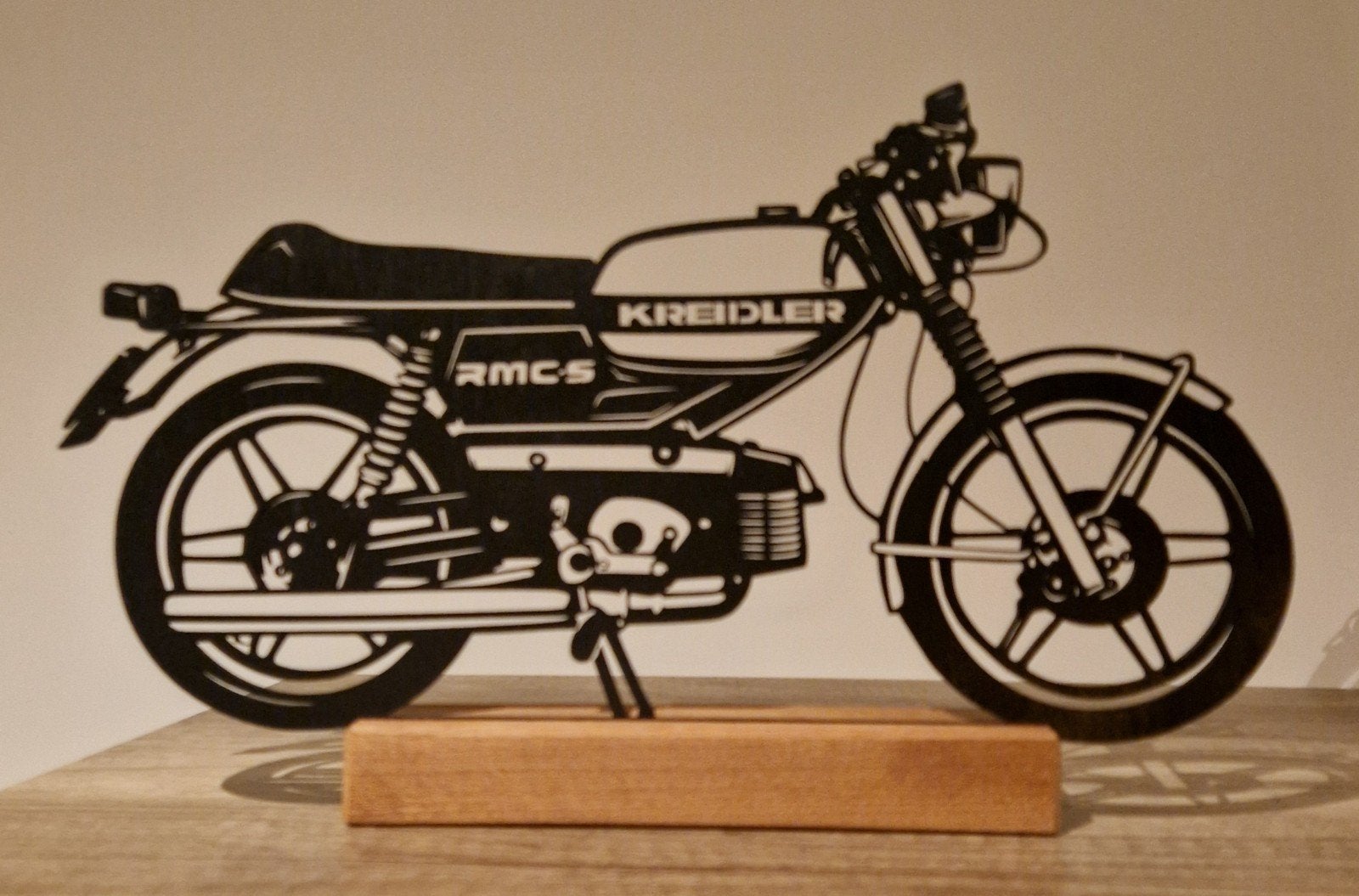 Uw eigen brommer kreidler zundap oldtimer auto als decoratie, Ophalen of Verzenden