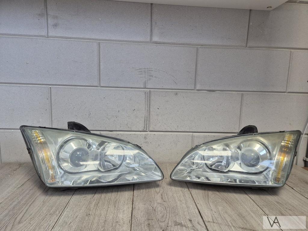 Koplamp set XENON Ford Focus 2004 - 2007 origineel €200 set, Gebruikt, -, -, Ophalen of Verzenden