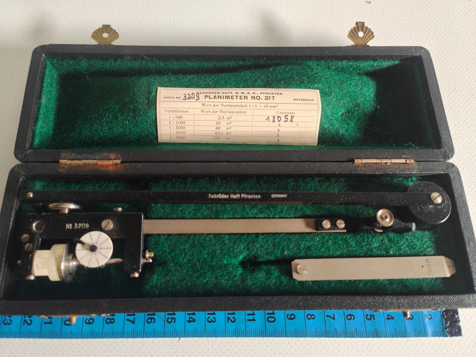 1952 poolplanimeter (model 317), Ophalen of Verzenden