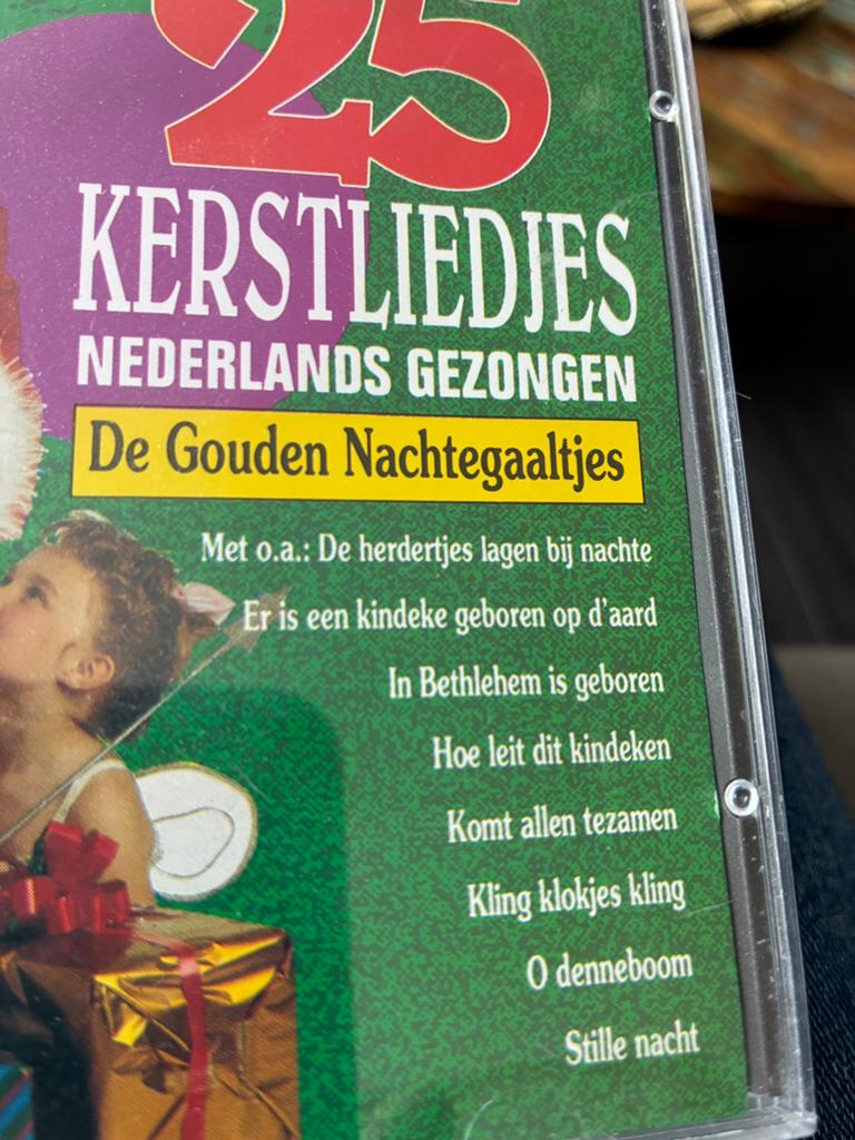 25 Kerstliedjes Nederlands Gezongen - De Gouden Nachtegaaltj, Cd's en Dvd's, Ophalen of Verzenden, Gebruikt, Overige genres