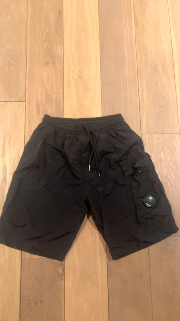 CP Company Cargo Shorts Zwart, Kleding | Heren, Ophalen, Zo goed als nieuw, Overige maten, Zwart