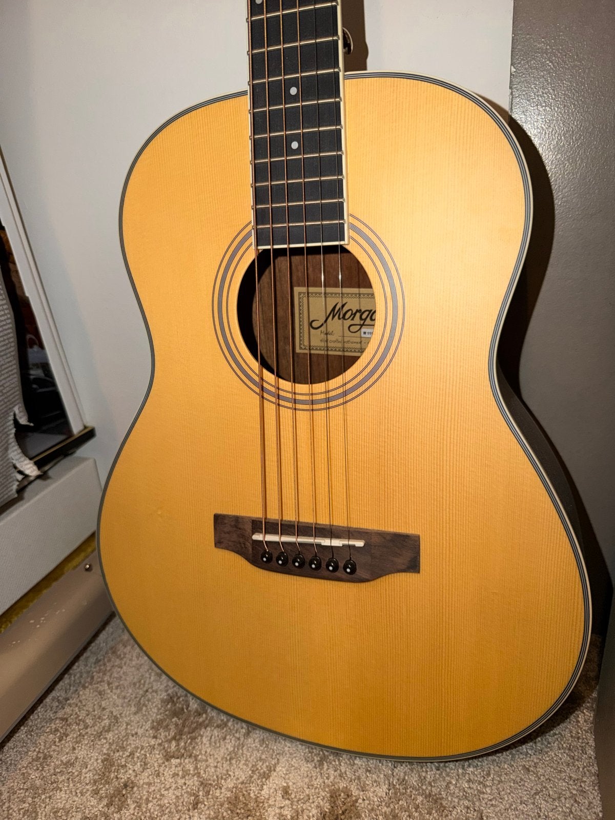 Nieuwe Morgan W.111.34.KOA Westerngitaar, Ophalen of Verzenden, Nieuw, Western- of Steelstringgitaar