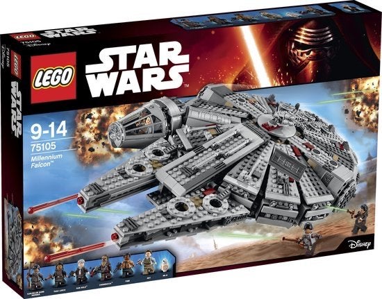 LEGO Star Wars 75105 Millennium Falcon, Star Wars, Lego, Nieuw, Ophalen of Verzenden