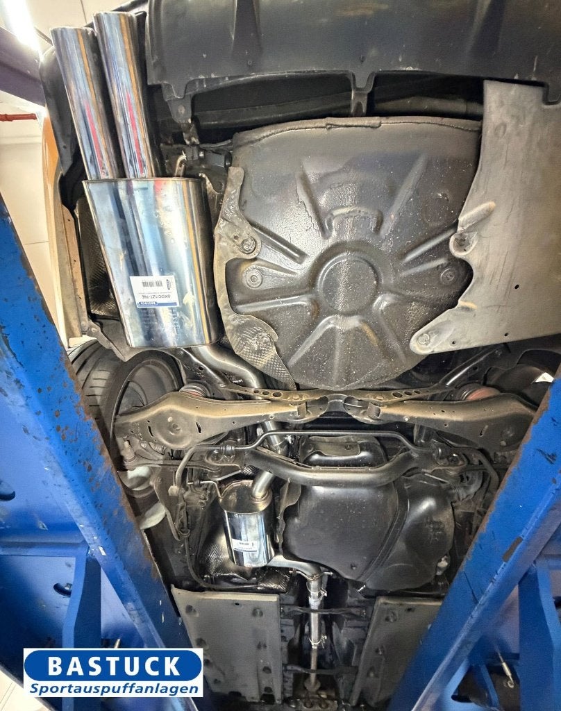 Bastuck catback uitlaatsysteem Volkswagen Jetta 1.4 TSI 05+, Ophalen of Verzenden