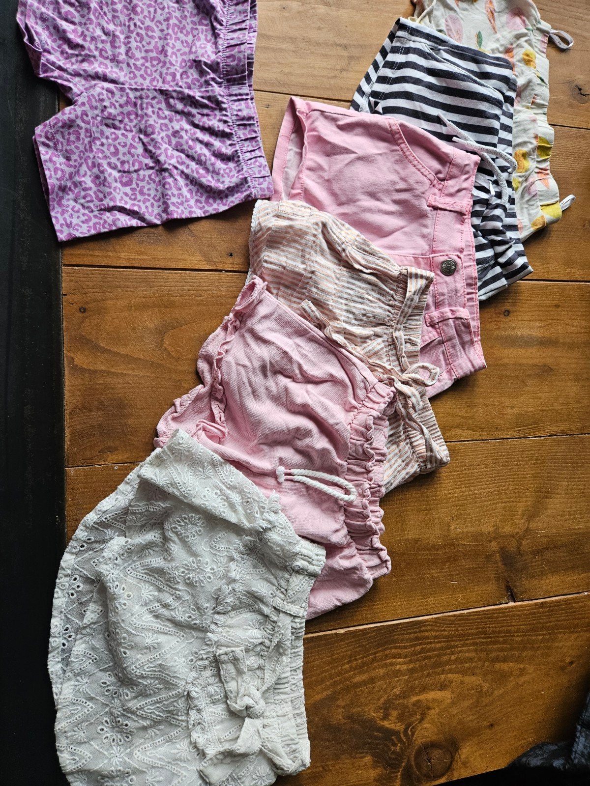 Zomerkleding pakket: 6 broekjes & 6 shirtjes maat 110/116, Ophalen of Verzenden, Gebruikt, Maat 110