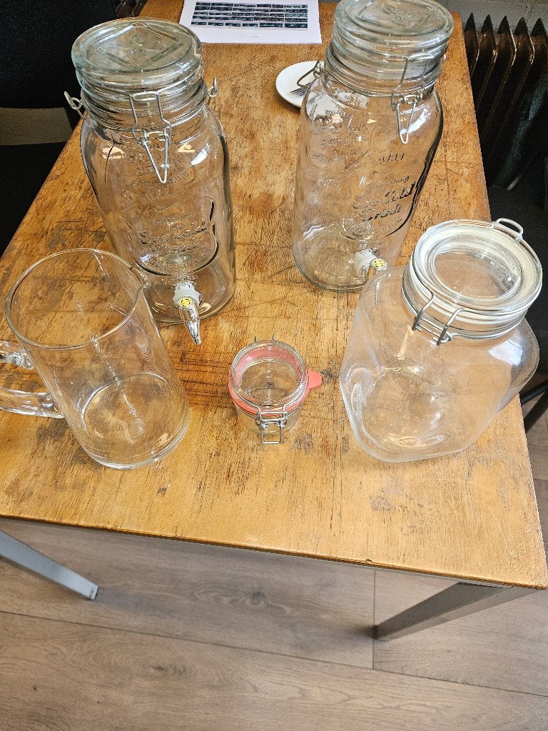 Sapkan met beugel, Ophalen, Gebruikt, Glas, Overige stijlen