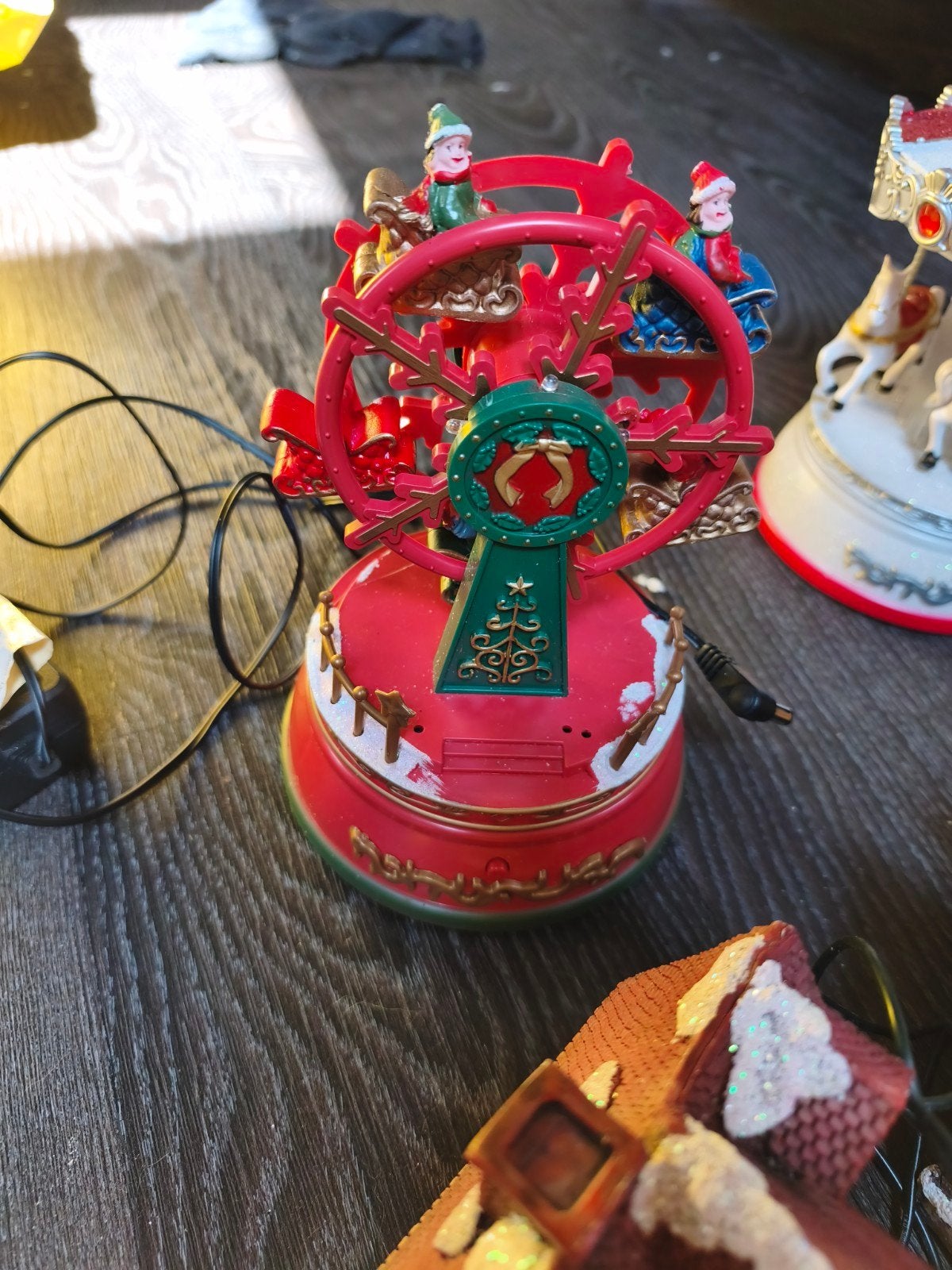 kerst dorp huisjes met verlichting, Ophalen of Verzenden