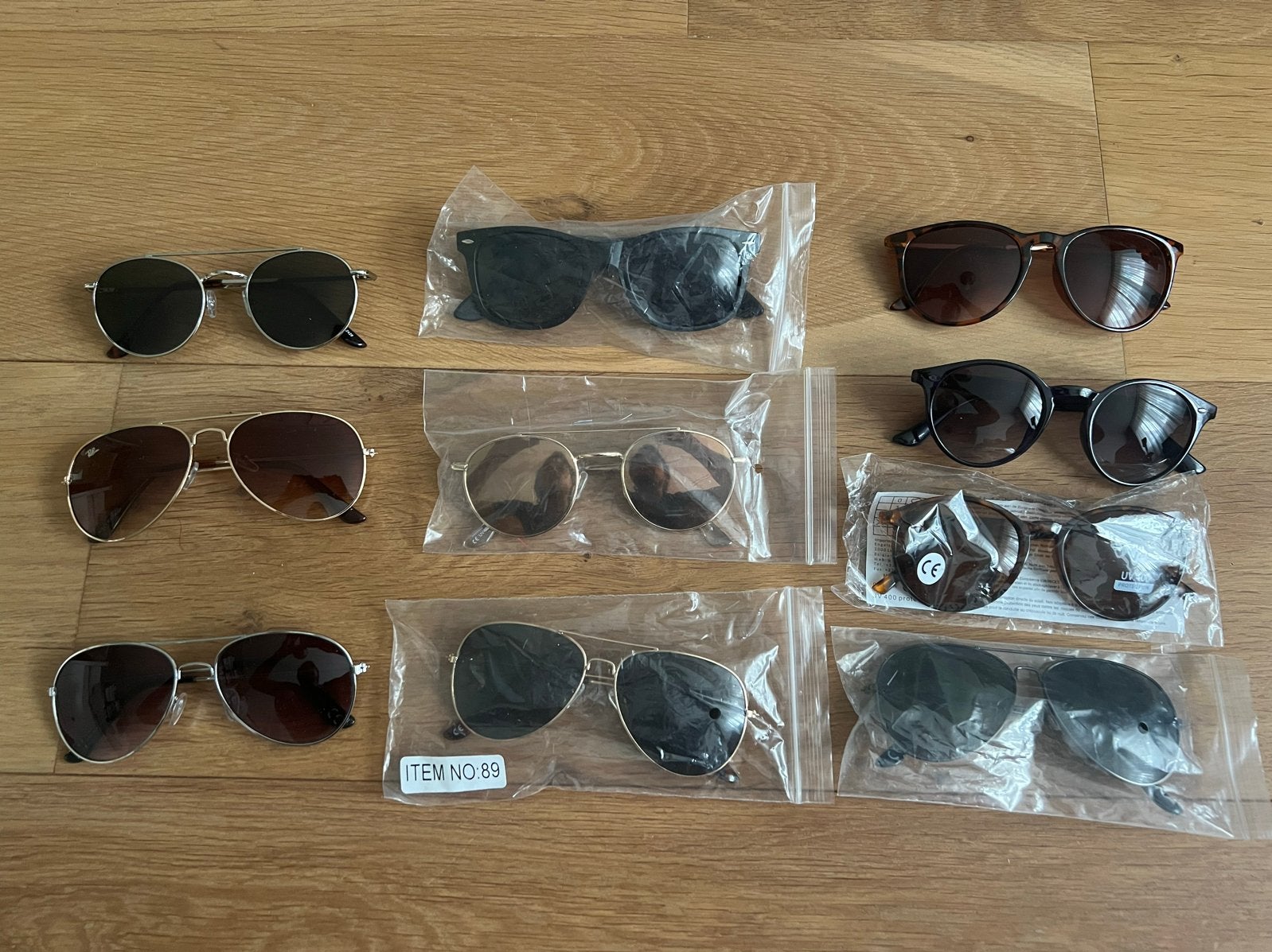 Diverse Zonnebrillen Collectie - Nieuw in Verpakking, Overige merken, Zonnebril, Overige kleuren, Nieuw