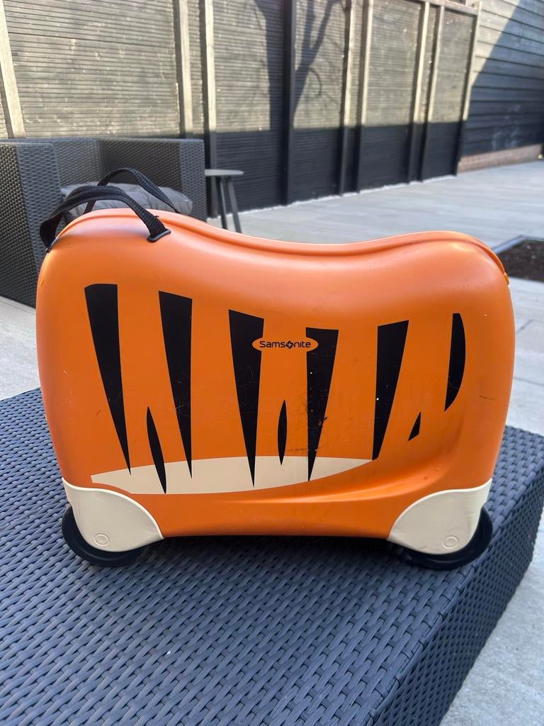 Samsonite kinderkoffer tijgerprint, 40 tot 60 cm, 20 tot 30 cm, Minder dan 35 cm, Oranje