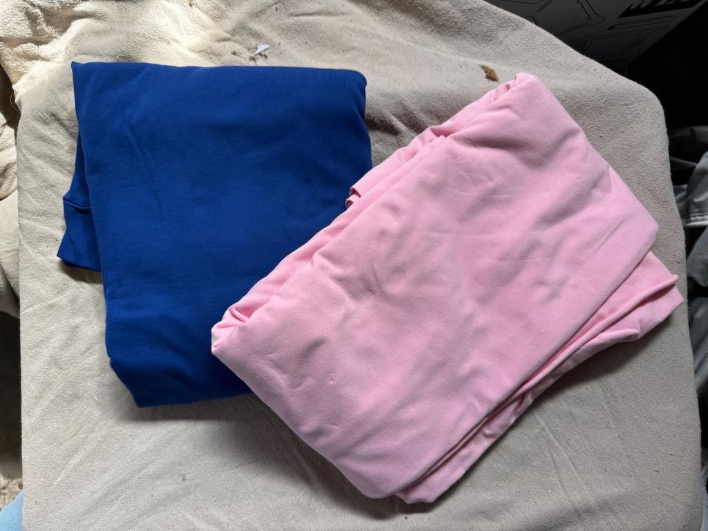 Twee slaaptunnels, roze en blauw, 1 persoons, Gebruikt, Jongetje of Meisje, Overige typen, Ophalen of Verzenden