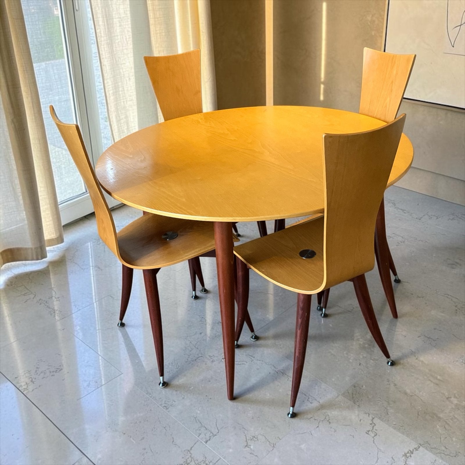 Vintage IKEA. Eetkamer set PORI - Mascagni / Starck, Ophalen
