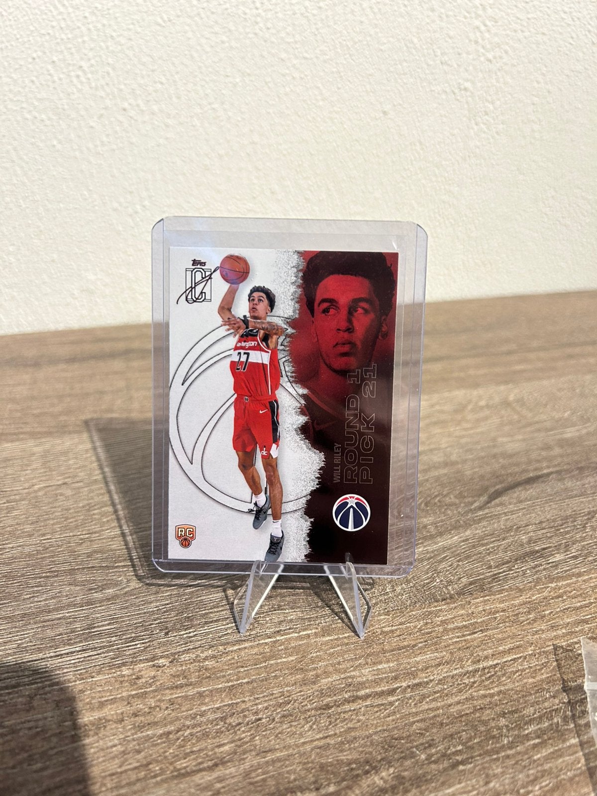 Will Riley 2025-26 Topps Signature Class NBA #117 RC Rookie, Ophalen of Verzenden, Zo goed als nieuw, Buitenlandse clubs, Spelerskaart