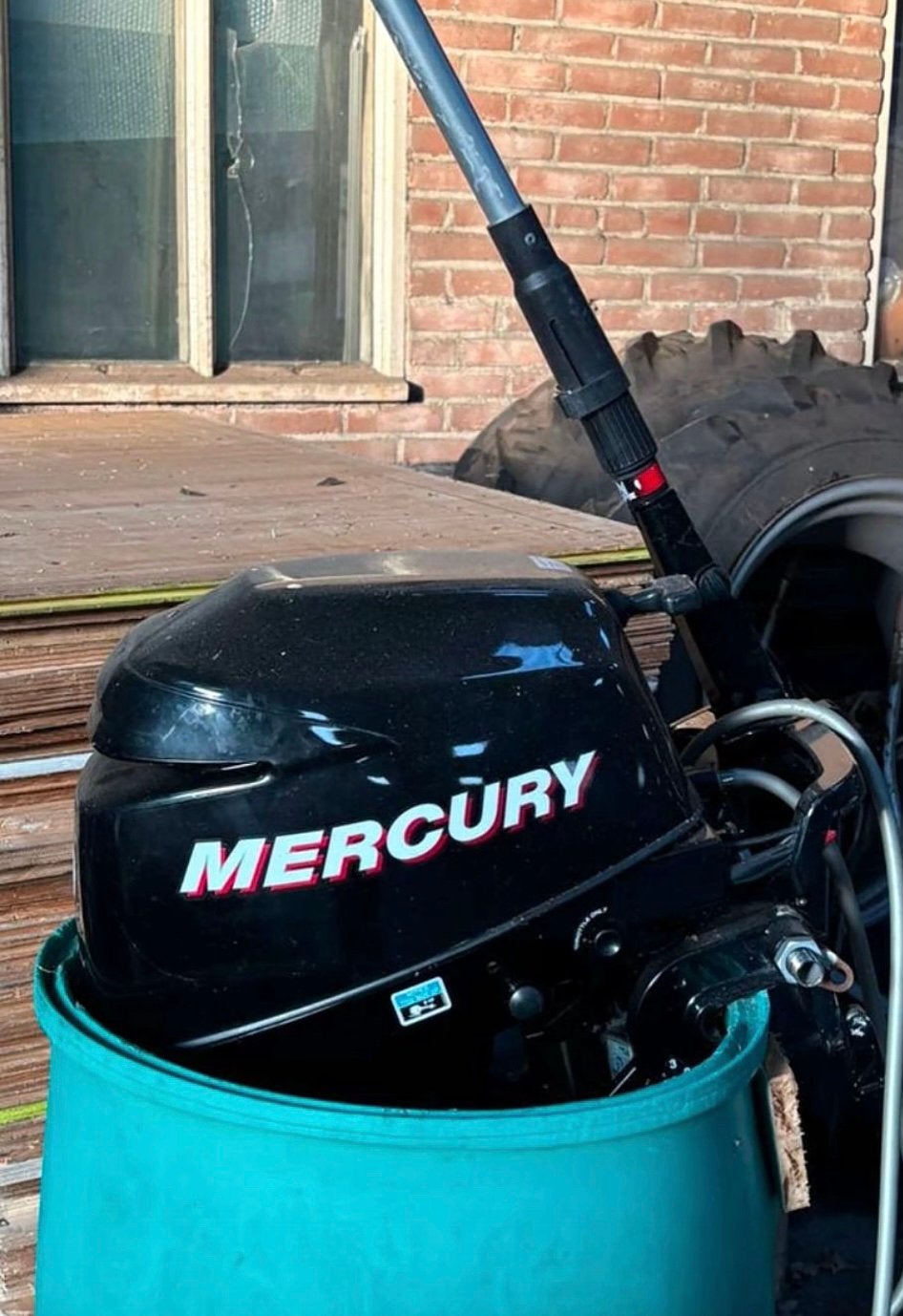 9,9 pk mercury, Ophalen, Zo goed als nieuw, Overige typen