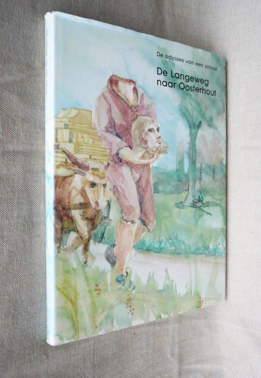 De langeweg naar Oosterhout (Nbr.) Oelbertgymnasium 1988., Ophalen of Verzenden, 20e eeuw of later, Zo goed als nieuw