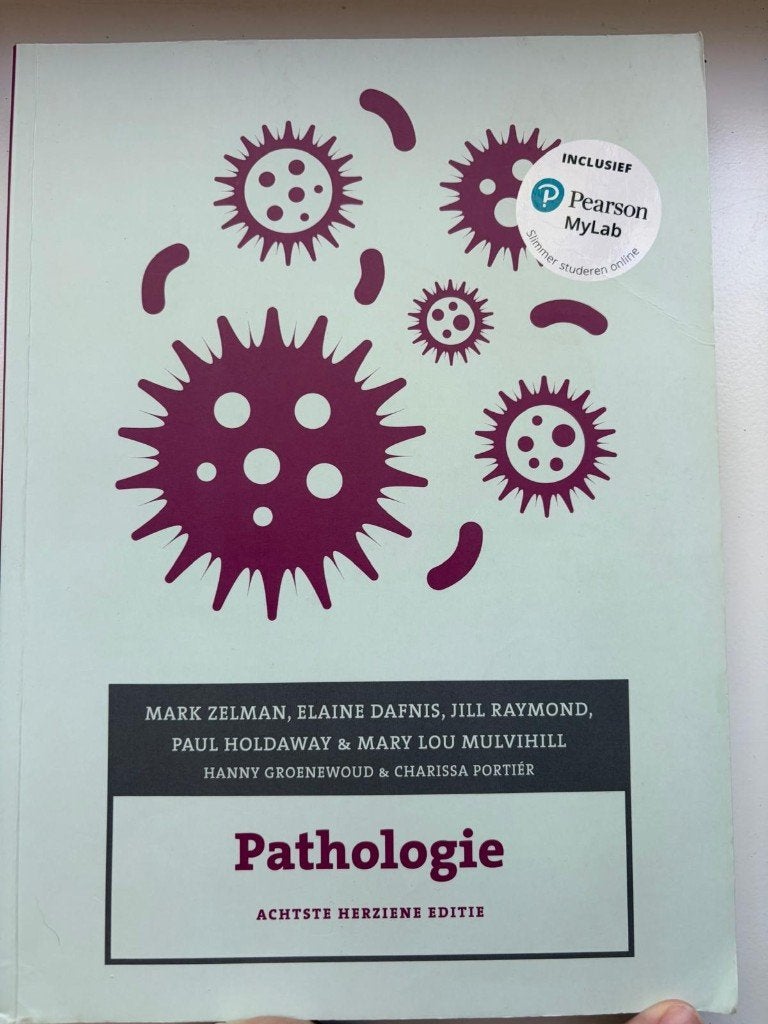 Pathologie boek - Achtste herziene editie, Boeken, Gelezen, Pearson, Beta, HBO
