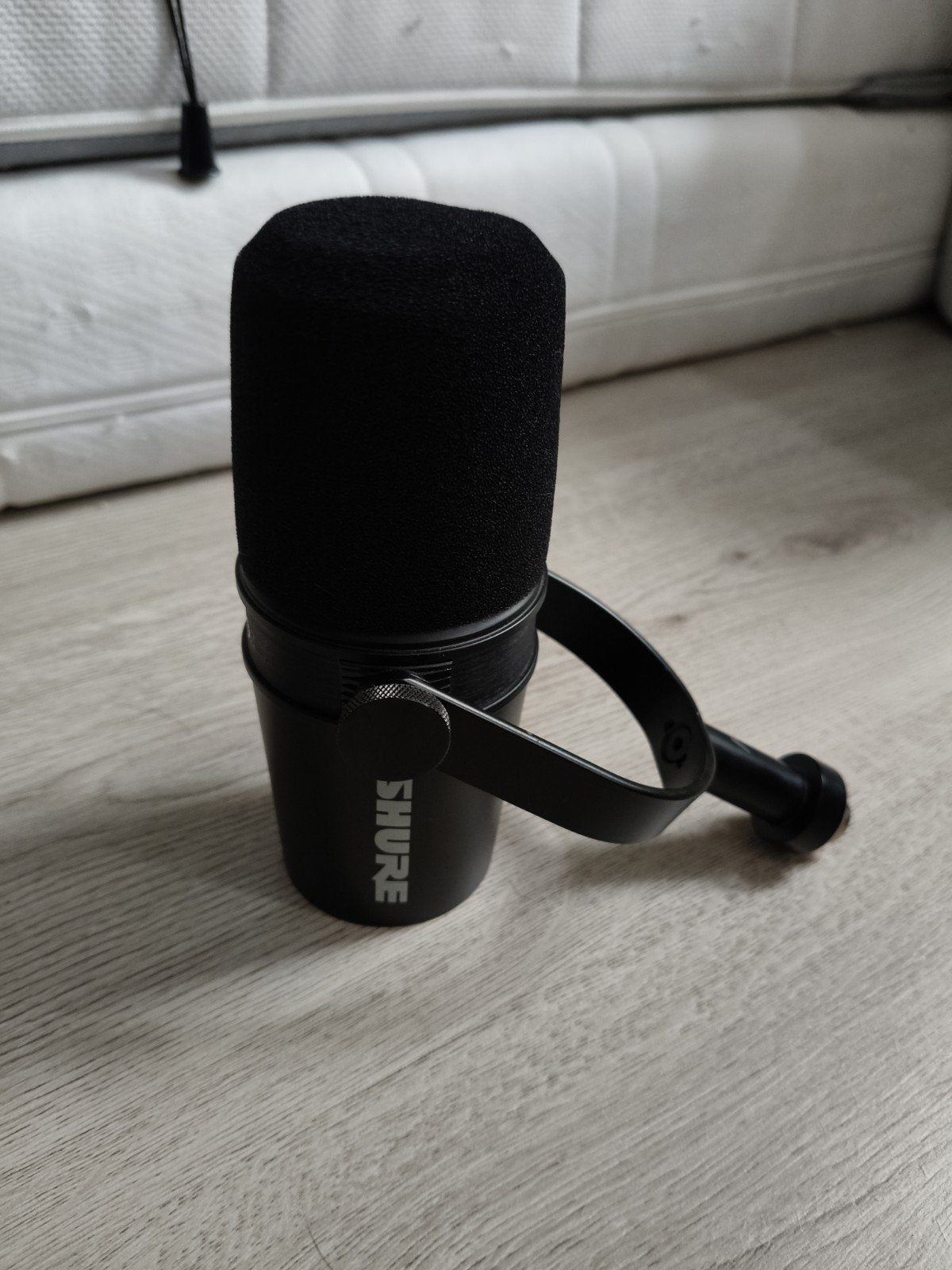 Shure MV7X Microfoon, Ophalen of Verzenden, Zo goed als nieuw, Studiomicrofoon