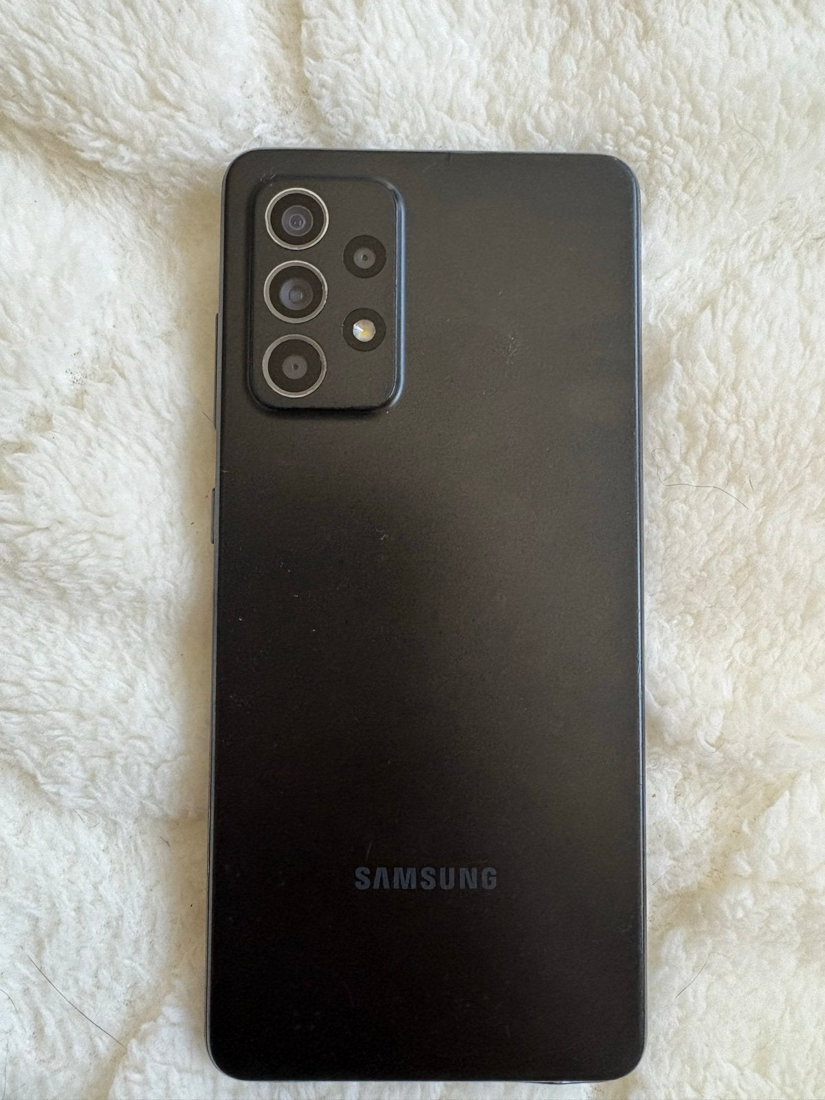 Samsung Galaxy A52 Zwart, Telecommunicatie, Mobiele telefoons | Samsung, Ophalen, Zwart, Touchscreen, Zo goed als nieuw