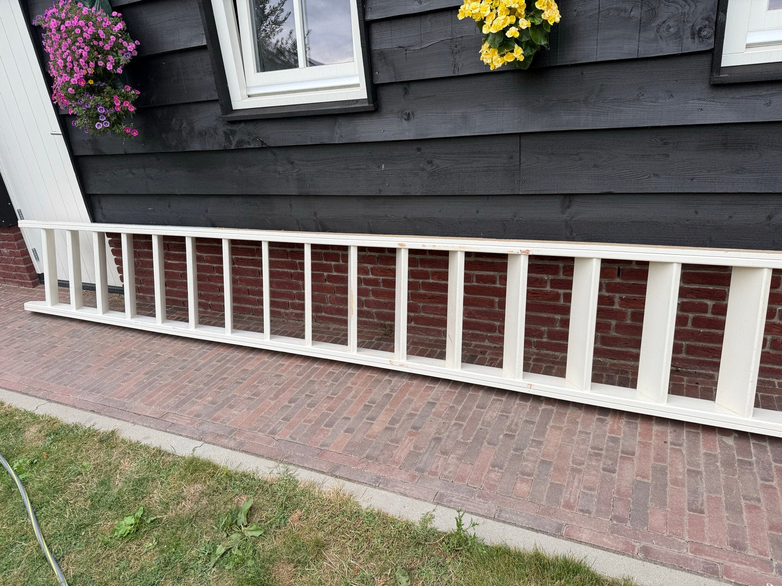 Stevige trap met 16 treden voor hoge plafonds, Doe-het-zelf en Verbouw, Ladders en Trappen, Ophalen, Gebruikt, Trap, 4 meter of meer
