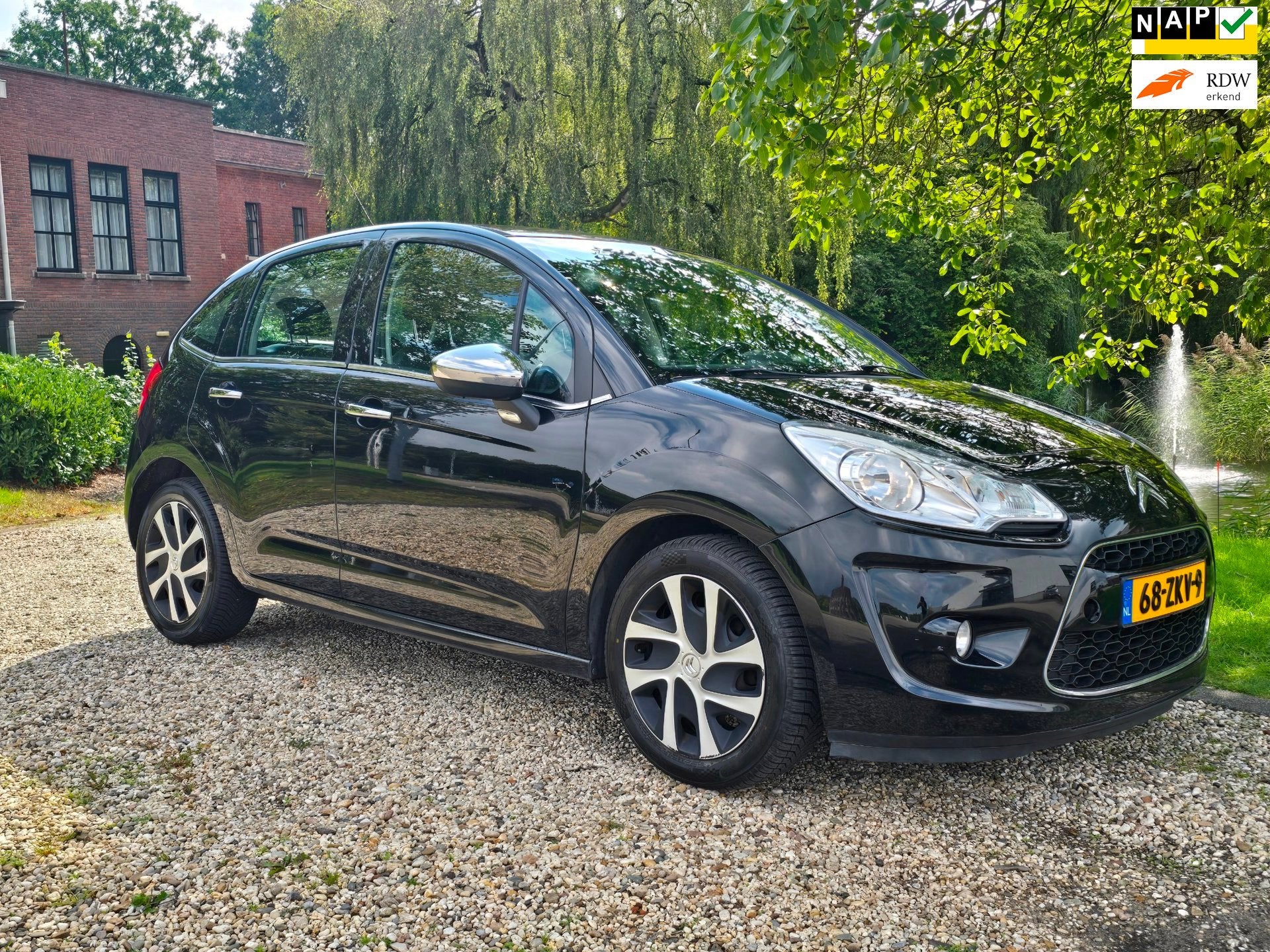 Citroen C3 1.2 VTi Collection AIRCO/cruise, Auto's, Voorwielaandrijving, Euro 5, 1199 cc, Zwart