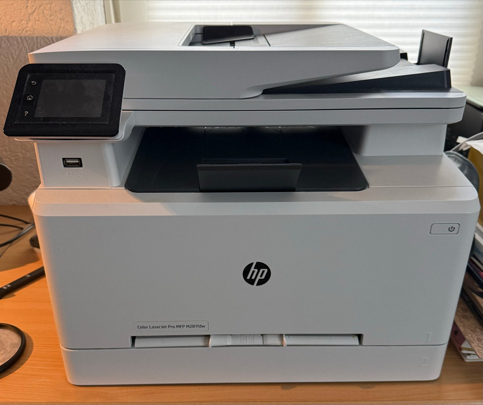 HP Color LaserJet Pro MFP M281fdw incl 2 nieuwe cartridges, Computers en Software, Printers, Gebruikt, Faxen, All-in-one, Ophalen of Verzenden