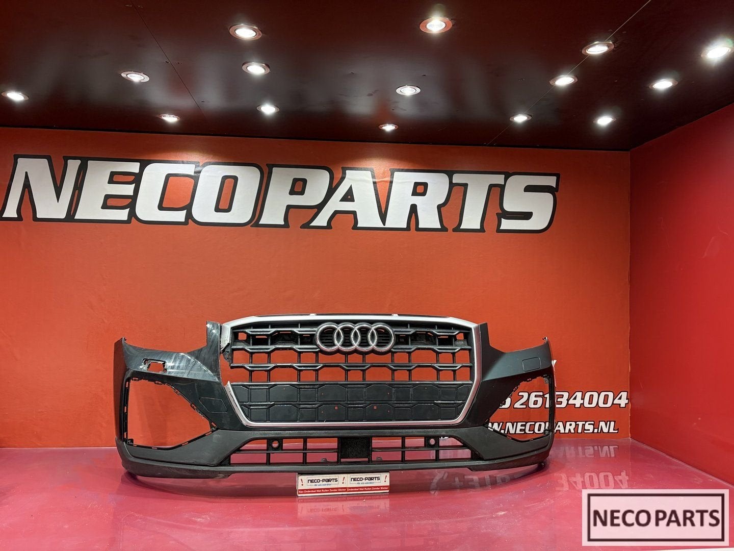AUDI Q2 S-LINE VOORBUMPER ORIGINEEL – COMPLEET MET GRILL, Auto-onderdelen, Carrosserie en Plaatwerk, Gebruikt, -, -, Achter