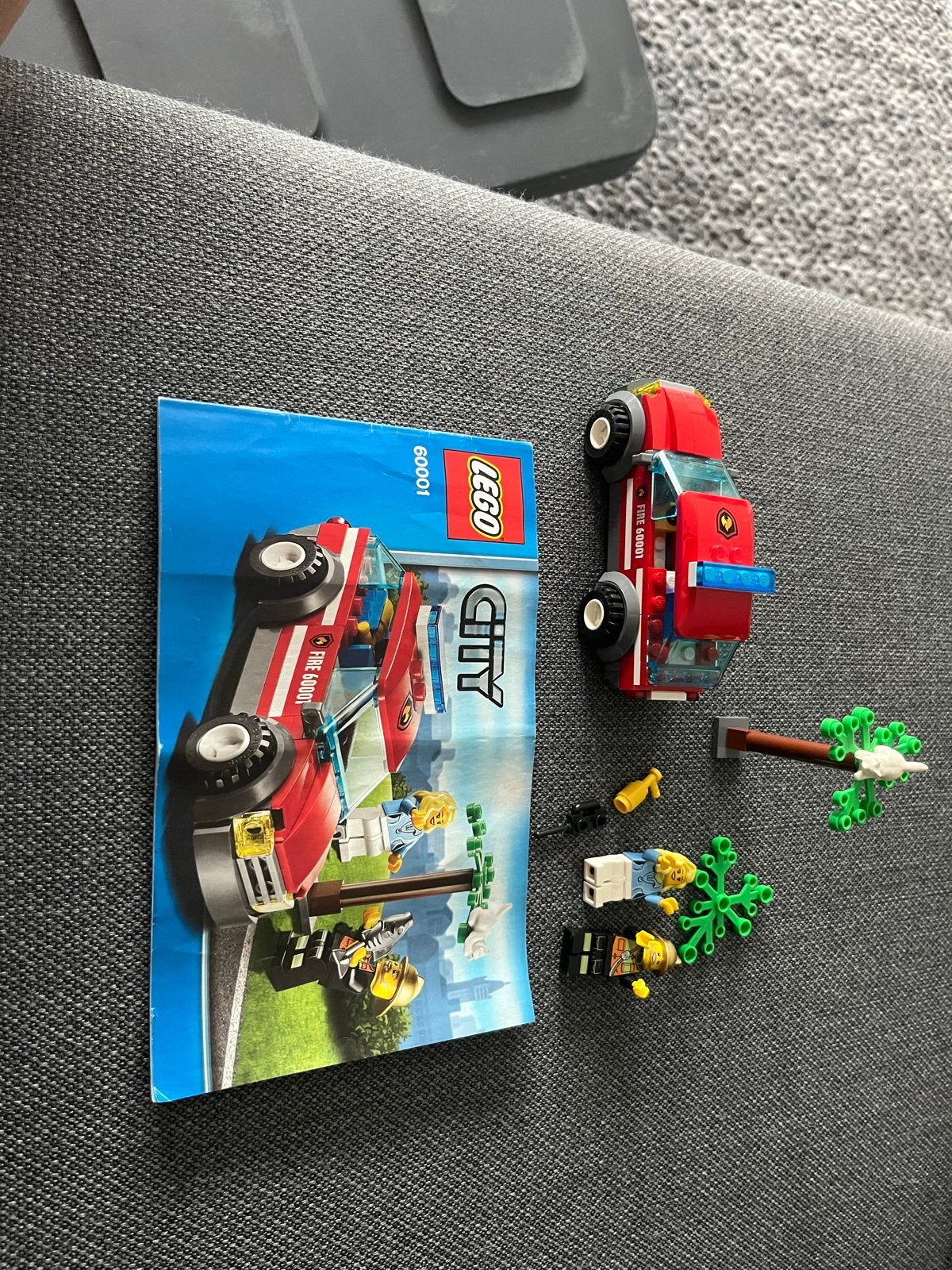 Lego City 60001 Brandweerwagen met instructies, Lego, Overige typen, Ophalen of Verzenden, Inclusief instructies