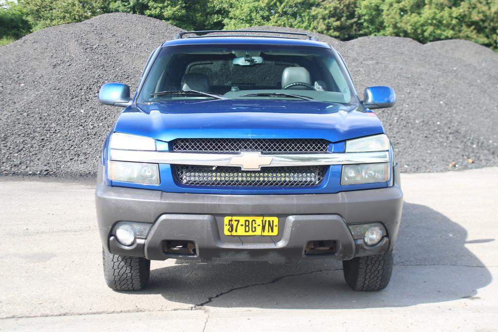 Chevrolet Avalanche 5.3 4WD 1500 |Pano|Trekhaak| (bj 2003), Auto's, Gebruikt, Blauw, Bedrijf, Vierwielaandrijving