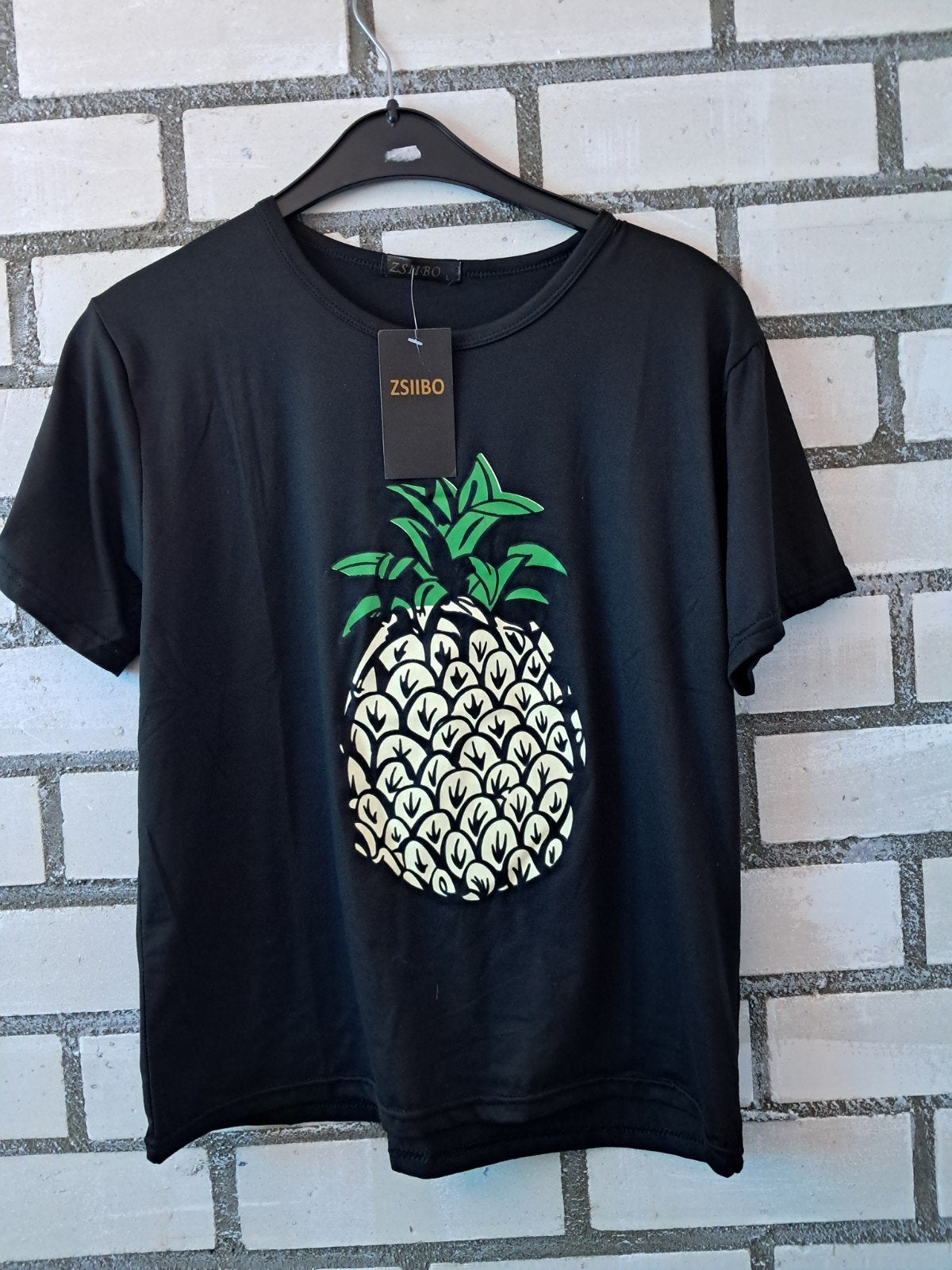 shirt 42, Ophalen of Verzenden, Zo goed als nieuw, Maat 42/44 (L), Korte mouw