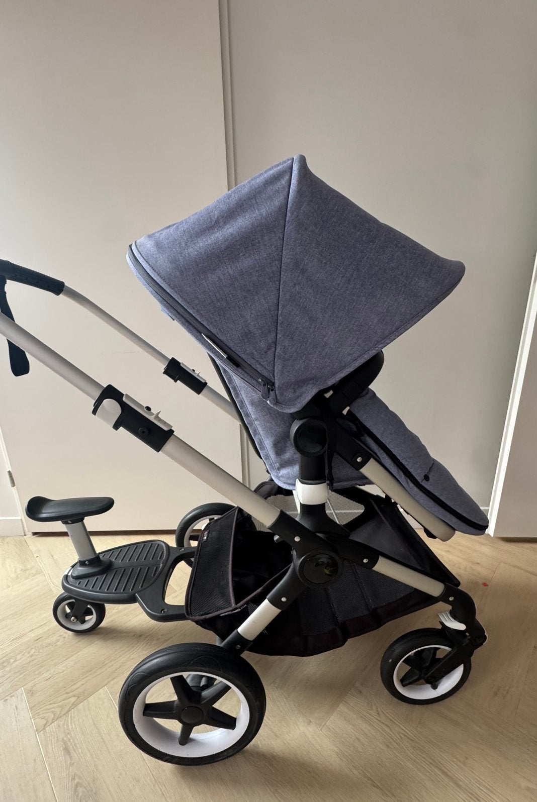 Bugaboo Fox, incl meerijdstoeltje en set nieuwe handvaten!, Ophalen, Zo goed als nieuw, Bugaboo