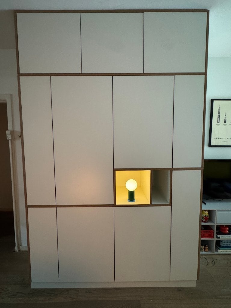 Custom made design kast / kledingkast – Tylko stijl, Gebruikt, 200 cm of meer, 200 cm of meer, Overige houtsoorten