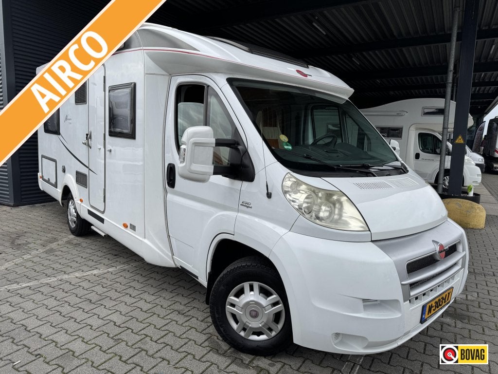 Bürstner Nexxo T660 Zeer Netjes !!!!, Caravans en Kamperen, Chemisch toilet, Fiat, 6 tot 7 meter, Bedrijf