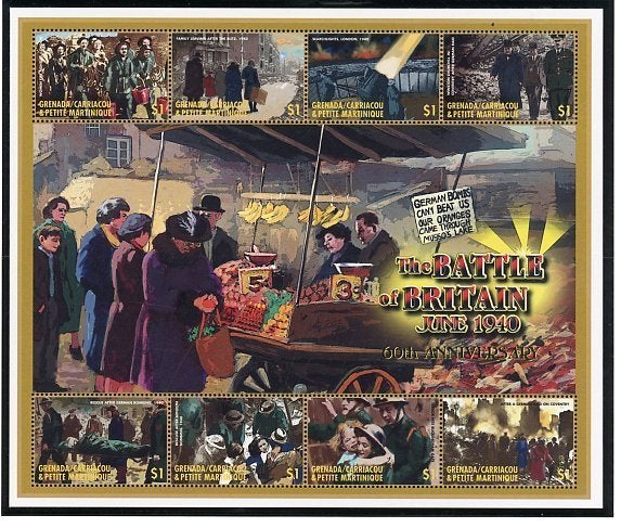 Grenada / Carriacou & Petit Martinique- 2000- serie / vel =, Ophalen of Verzenden, Postfris, Noord-Amerika