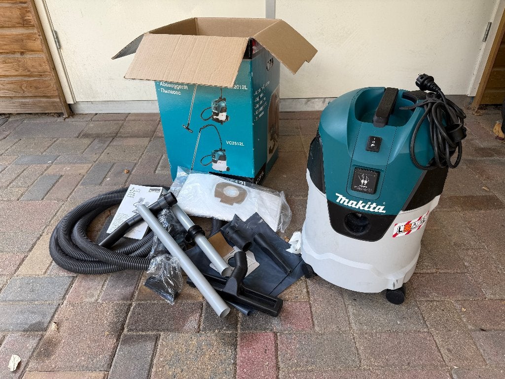 Makita Bouwstofzuiger VC 2512L, Ophalen of Verzenden, Nieuw, Overige typen