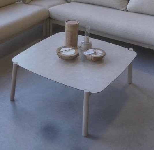 Tierra Monti Salontafel tuin voor loungeset 90x90x38 cm, Ophalen, Gebruikt, Vierkant, Overige materialen