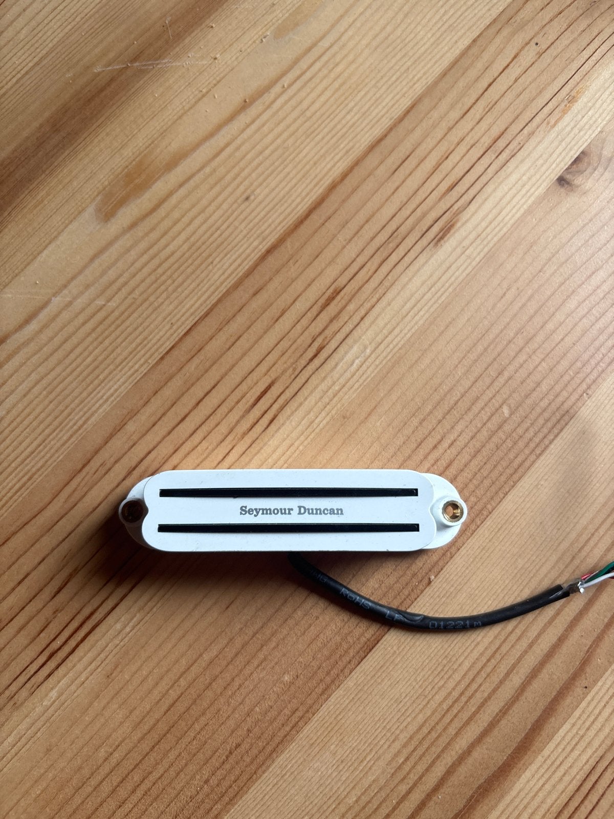 Seymour Duncan Hot Rail Strat Brug Pickup SHR-1B Wit, Ophalen of Verzenden, Zo goed als nieuw, Overige merken