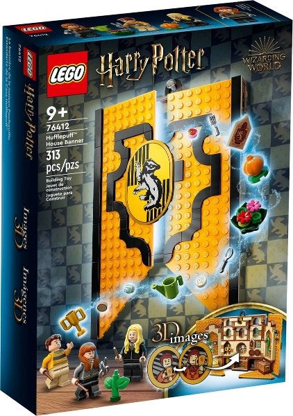 Lego 76412 - Hufflepuff House Banner - NIEUW SEALED, Lego, Ophalen of Verzenden, Complete set, Ongeopend/sealed