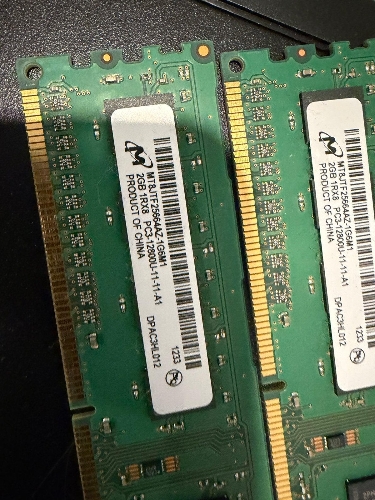 DDR3 RAM 2GB, Computers en Software, RAM geheugen, DDR3, Ophalen of Verzenden, Zo goed als nieuw, Laptop