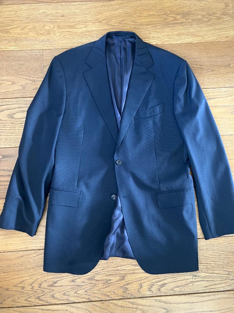 Suitsupply colbert wol donkerblauw maat L/XL, Kleding | Heren, Kostuums en Colberts, Maat 52/54 (L), Blauw, Ophalen of Verzenden