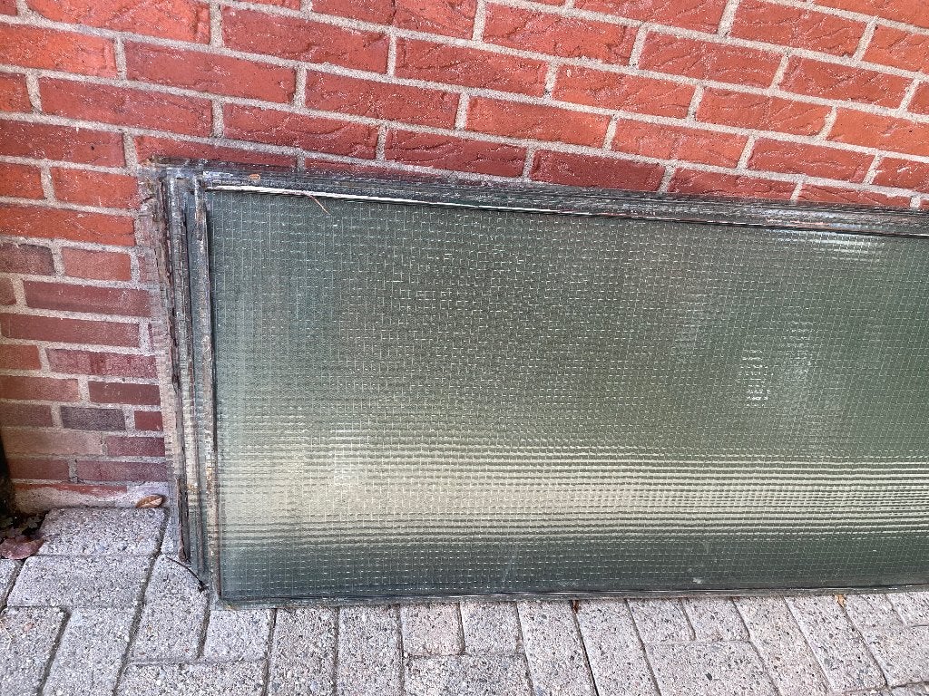 Glasplaten, Ophalen, Gebruikt, Minder dan 80 cm, 160 cm of meer