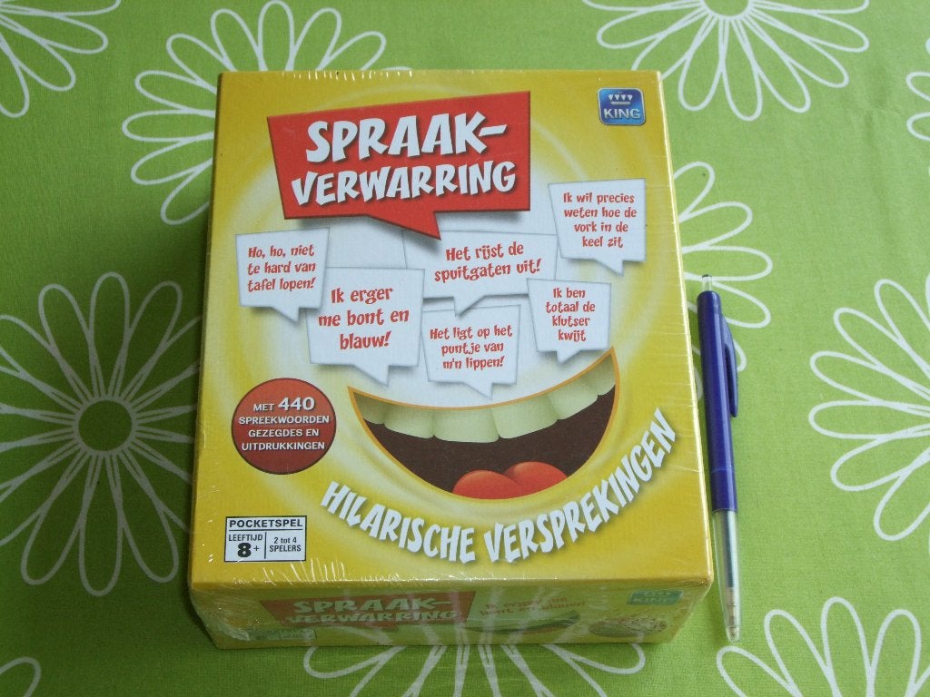 Nieuw in seal: Spraakverwarring - Hilarische versprekingen, Een of twee spelers, Ophalen of Verzenden, Nieuw