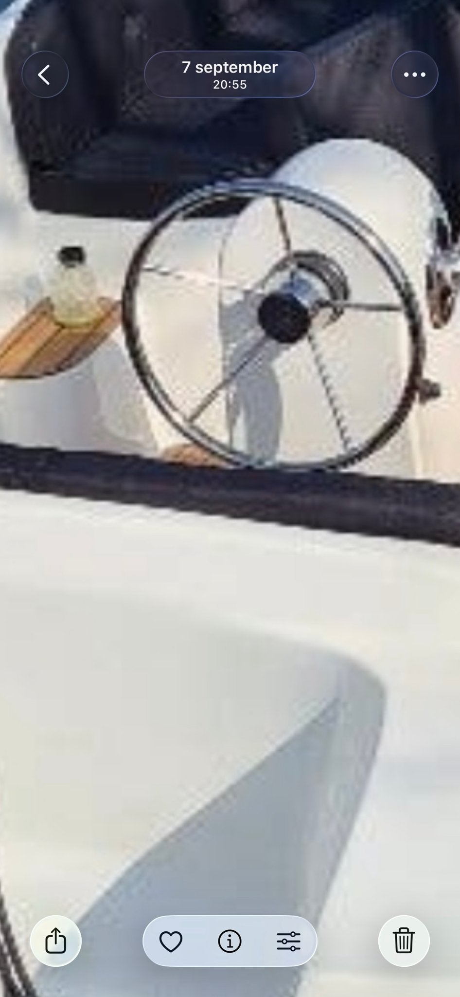 RVS Stuurwiel voor boot - Zo goed als nieuw, Ophalen of Verzenden, Zo goed als nieuw, Overige typen