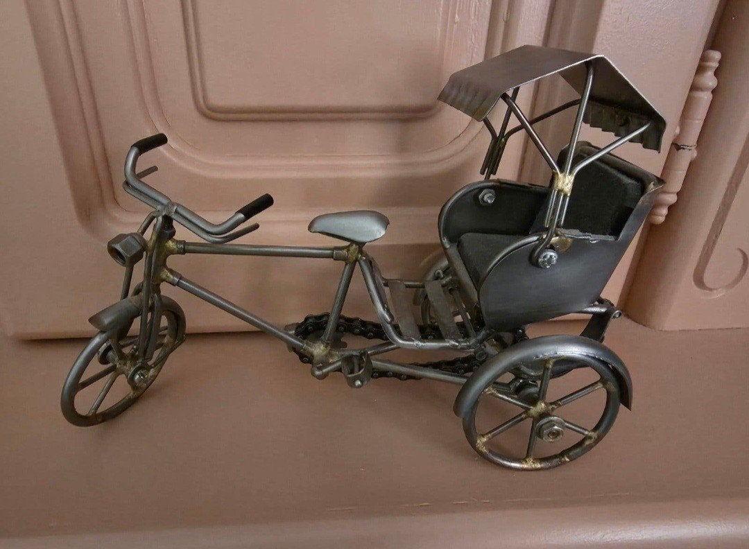 Miniatuurmodel Aziatische Riksja, Ophalen of Verzenden