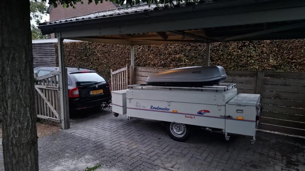 6 tot 8 persoons vouwwagen, Ophalen