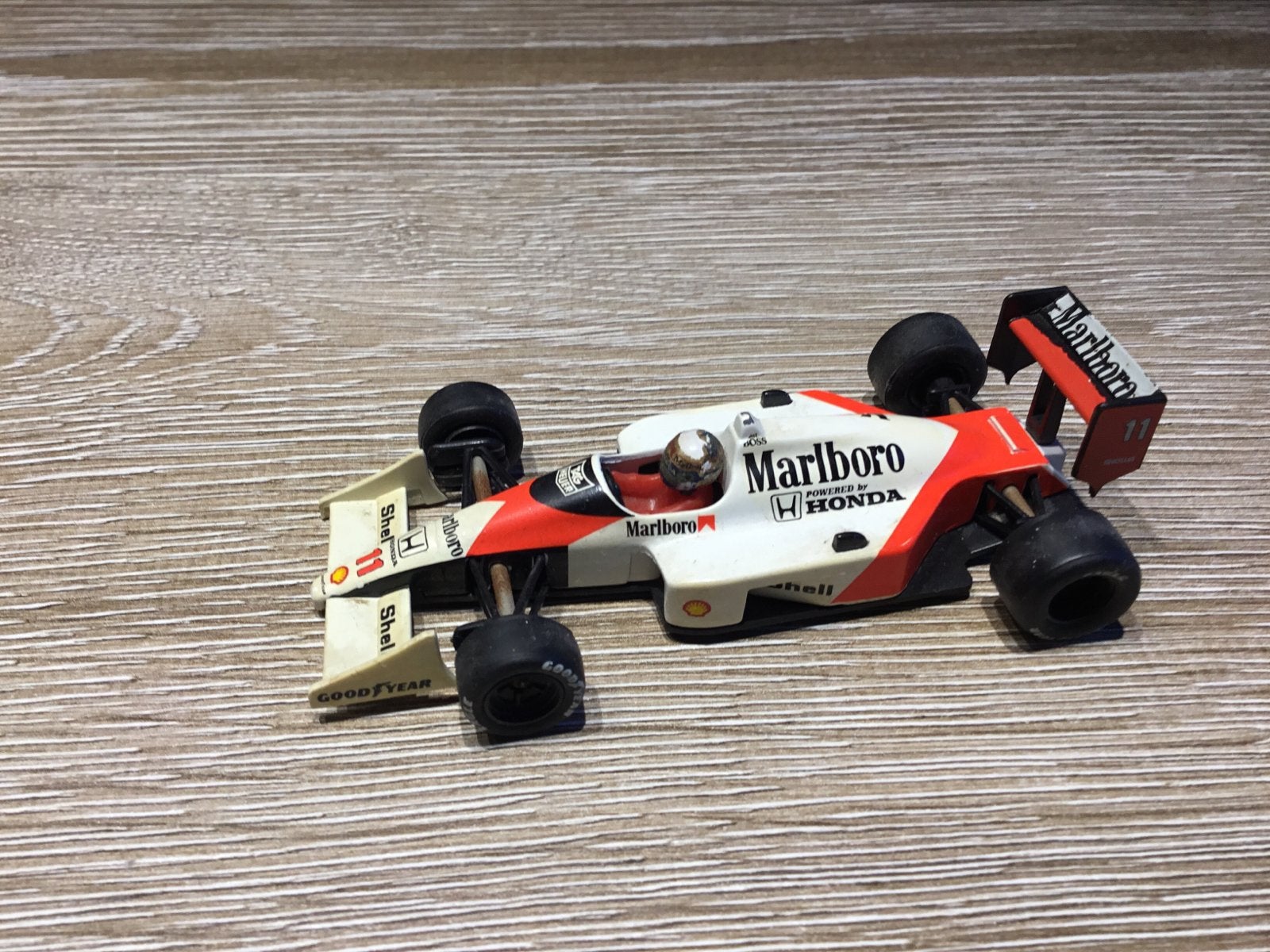 Onyx McLaren Honda MP4/4 F1 modelauto 1/43 Zeldzaam, Hobby en Vrije tijd, Modelauto's | 1:43, Ophalen of Verzenden, Gebruikt, Auto