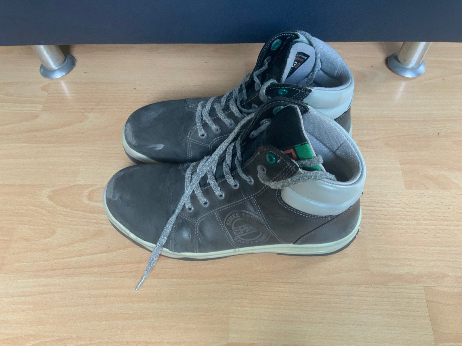 Emma werkschoenen/Veiligheidsschoenen, maat 43D, S3, Kleding | Heren, Ophalen, Gedragen, Werkschoenen