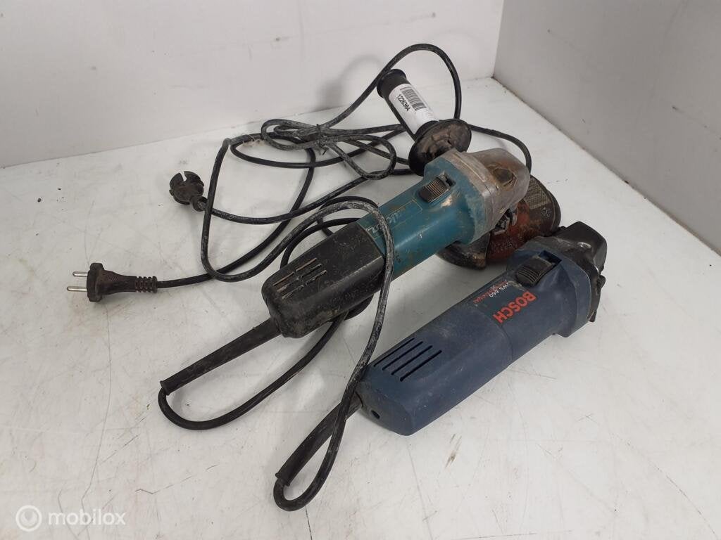 BOSCH Professional Haakse slijper GWS 660, Gebruikt