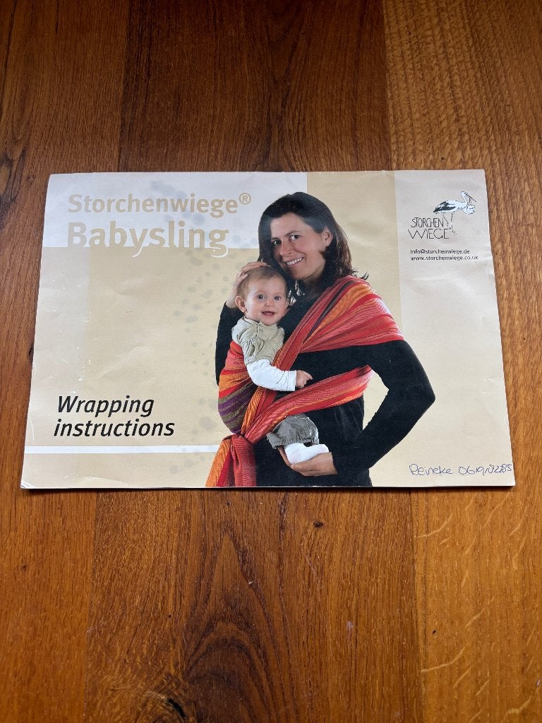 draagdoek instructies, Overige merken, Gebruikt, Overige typen, Ophalen of Verzenden