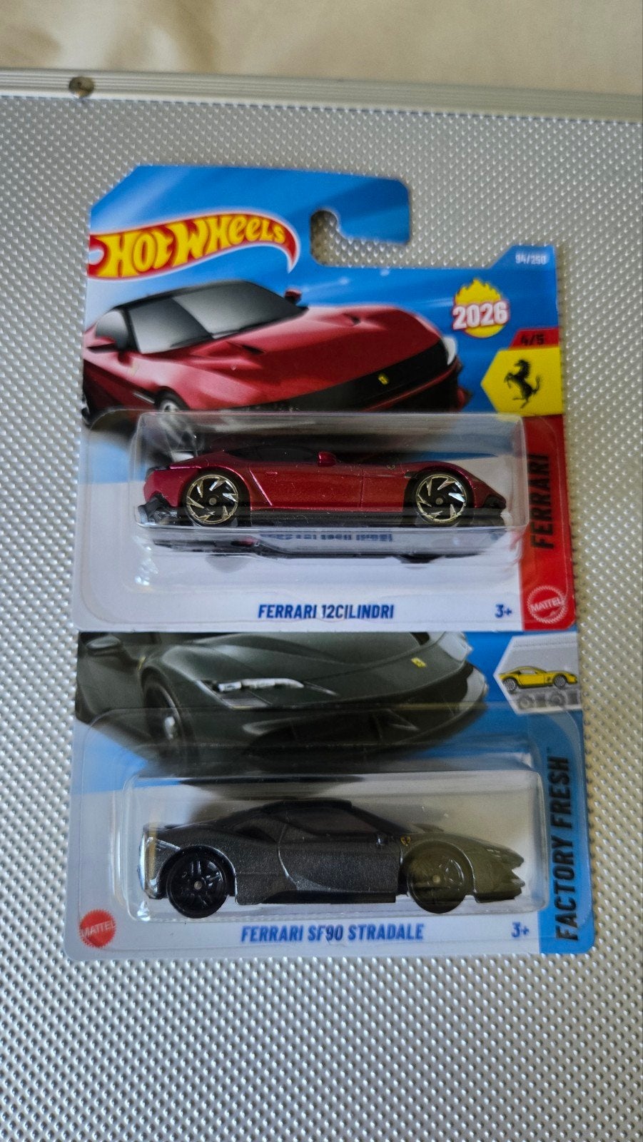 Hotwheels Ferrari 12Cilindri & SF90 STRADALE Collectors, Ophalen of Verzenden, Nieuw