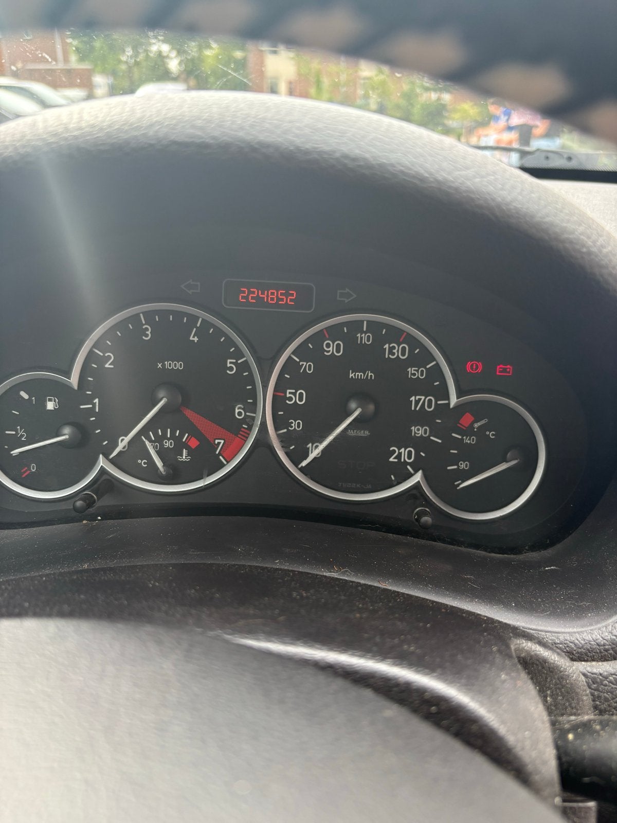 Peugeot 206 1.4 SW 2006 Grijs met nieuwe apk, Voorwielaandrijving, 15 km/l, 4 cilinders, Origineel Nederlands